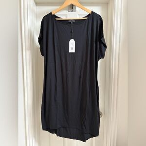 NWT Universal Standard Helen Liquid Jersey Dress | size XS / 10-12 | Black
